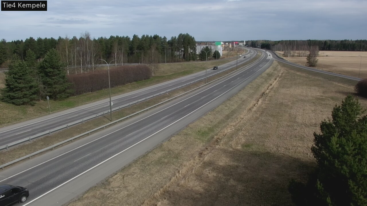 Weather Camera Image Road 4 Kempele, Zeppelin, Kempele, Pohjois-Pohjanmaa