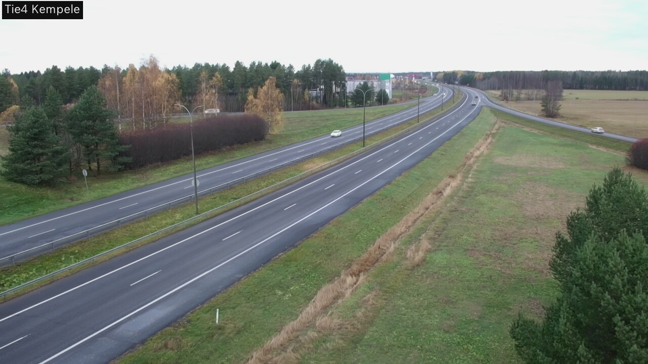 Kelikamerat Kuva Tie 4 Kempele, Zeppelin, Kempele, Pohjois-Pohjanmaa