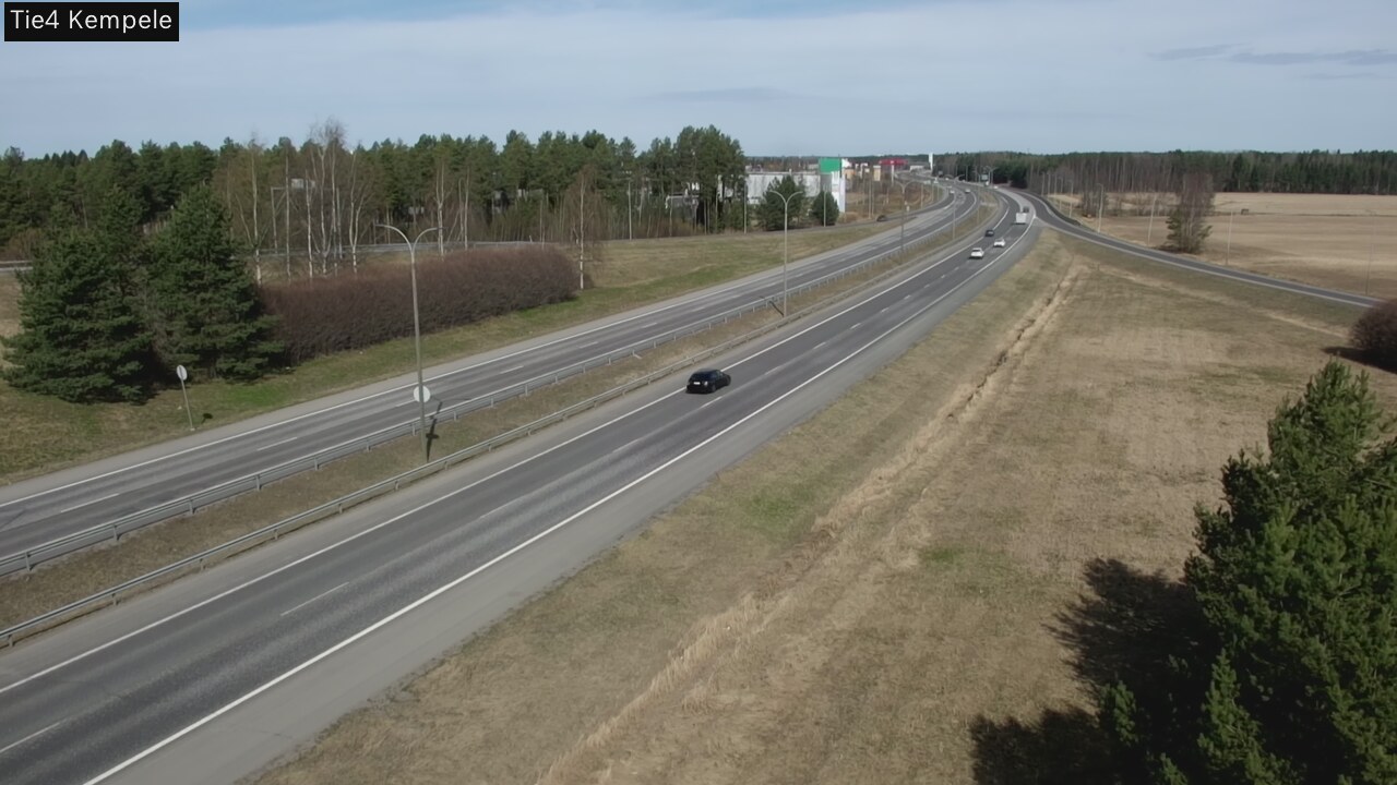 Weather Camera Image Road 4 Kempele, Zeppelin, Kempele, Pohjois-Pohjanmaa