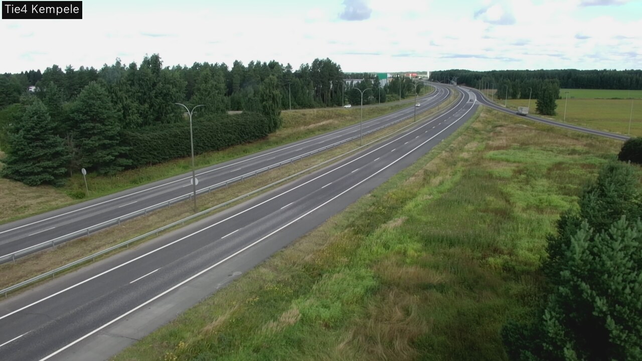 Kelikamerat Kuva Tie 4 Kempele, Zeppelin, Kempele, Pohjois-Pohjanmaa