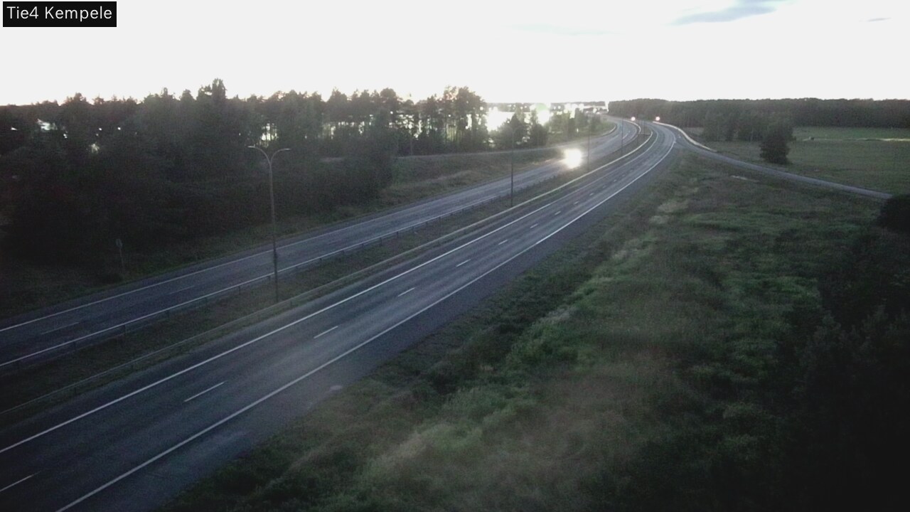 Kelikamerat Kuva Tie 4 Kempele, Zeppelin, Kempele, Pohjois-Pohjanmaa
