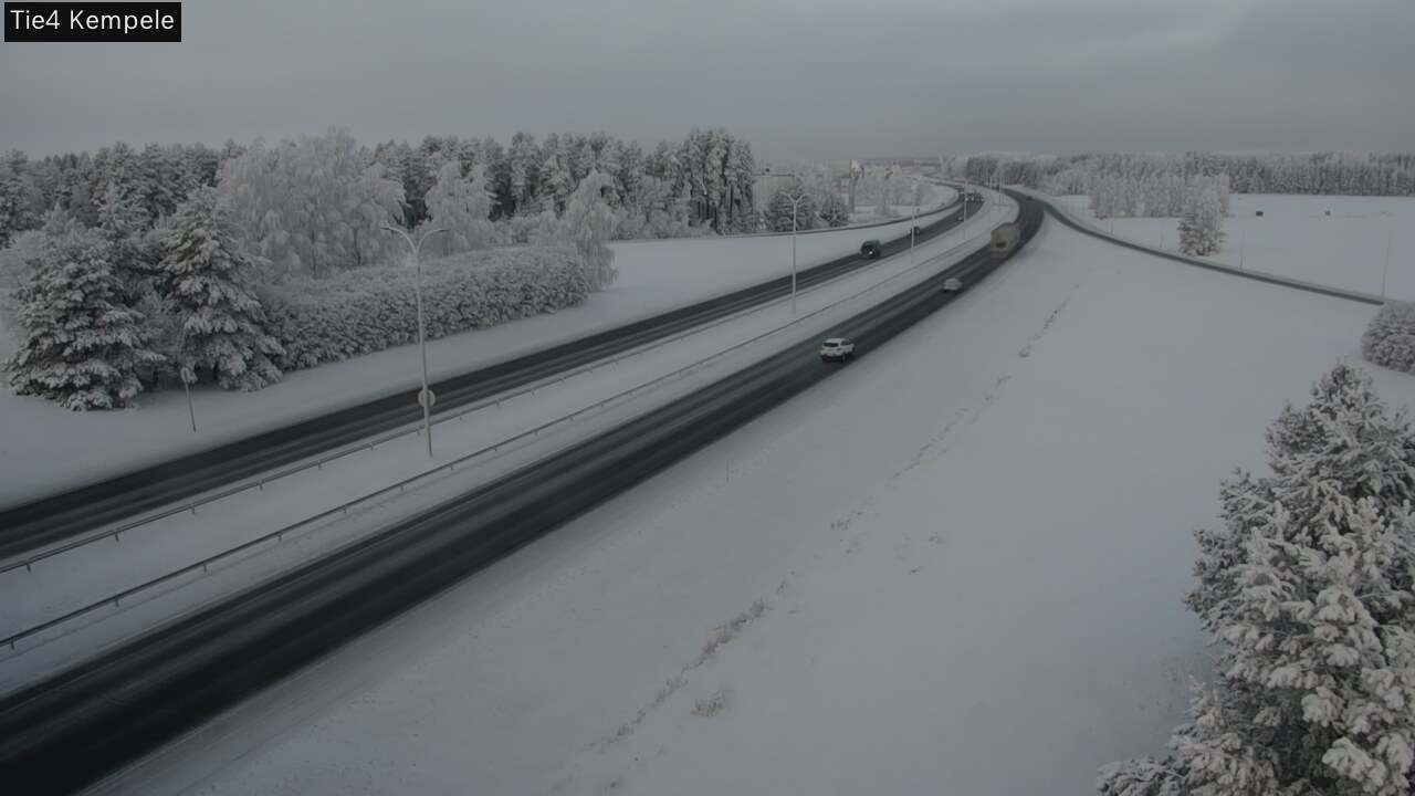 Weather Camera Image Road 4 Kempele, Zeppelin, Kempele, Pohjois-Pohjanmaa