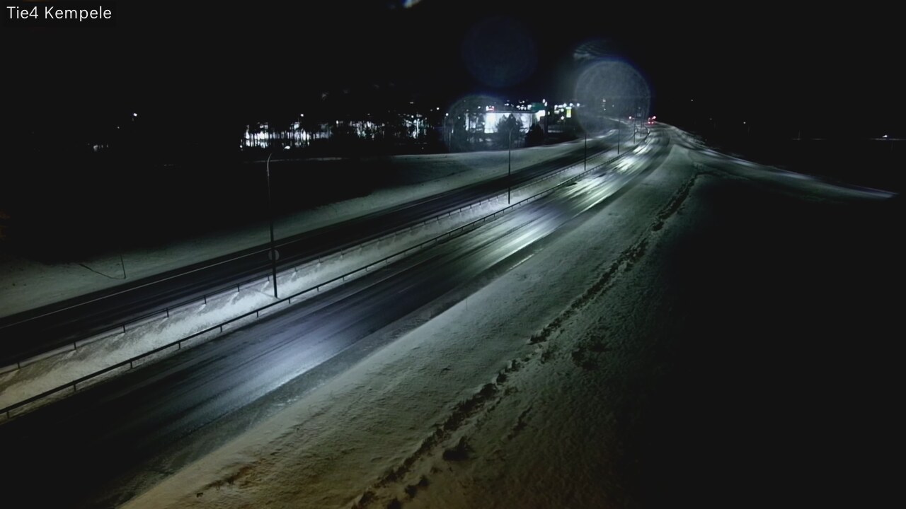 Weather Camera Image Väg 4 Kempele, Zeppelin, Kempele, Pohjois-Pohjanmaa