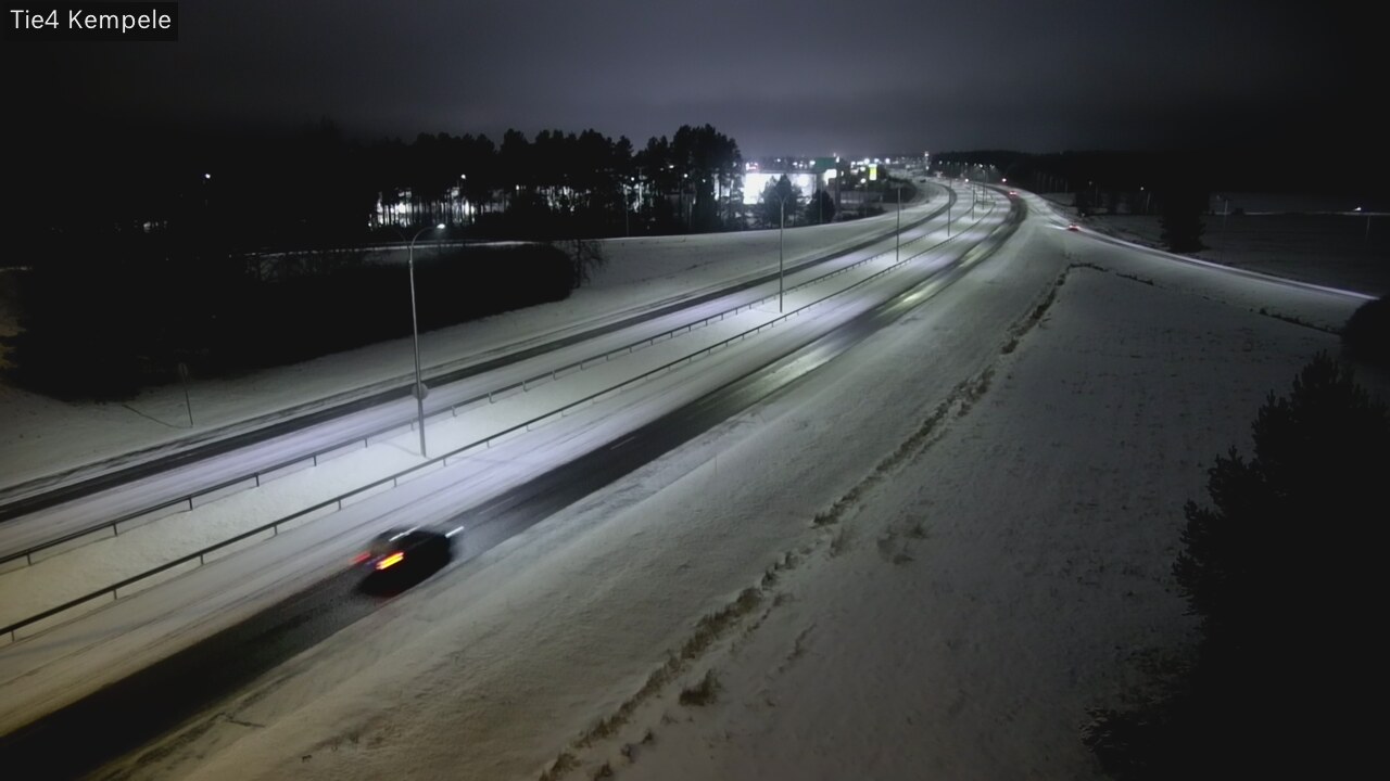 Kelikamerat Kuva Tie 4 Kempele, Zeppelin, Kempele, Pohjois-Pohjanmaa