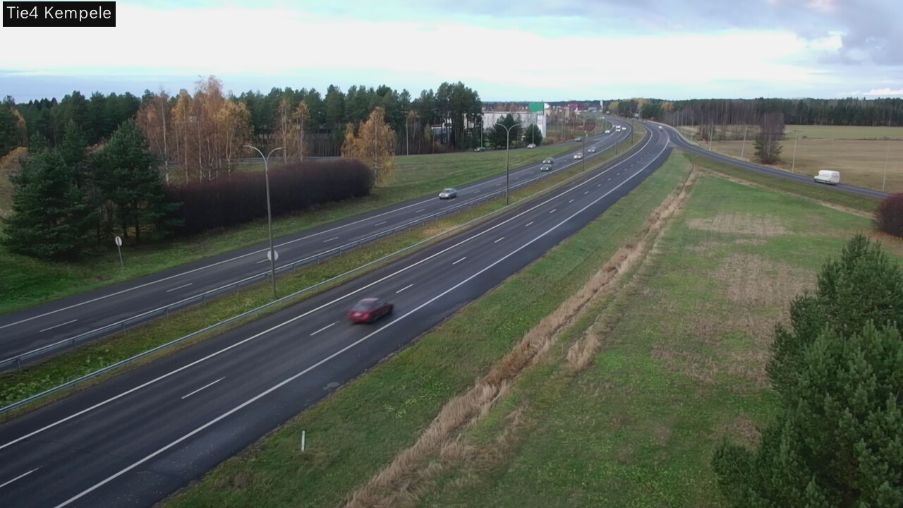 Kelikamerat Kuva Tie 4 Kempele, Zeppelin, Kempele, Pohjois-Pohjanmaa