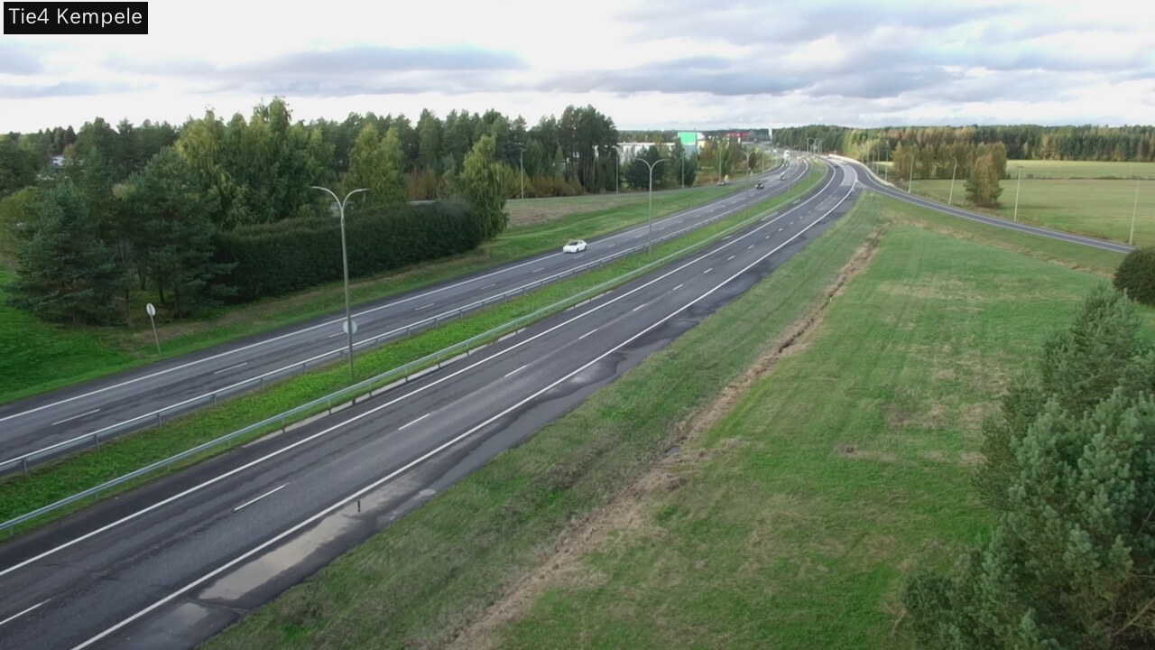 Kelikamerat Kuva Tie 4 Kempele, Zeppelin, Kempele, Pohjois-Pohjanmaa