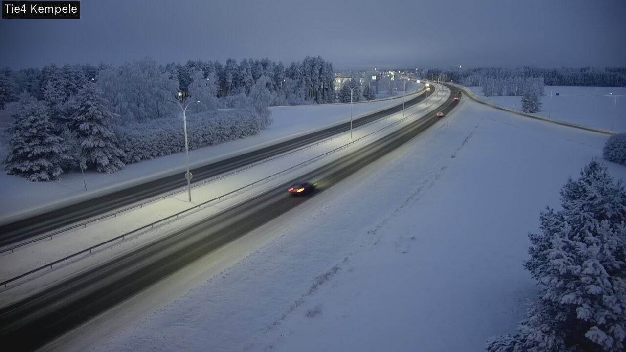 Kelikamerat Kuva Tie 4 Kempele, Zeppelin, Kempele, Pohjois-Pohjanmaa