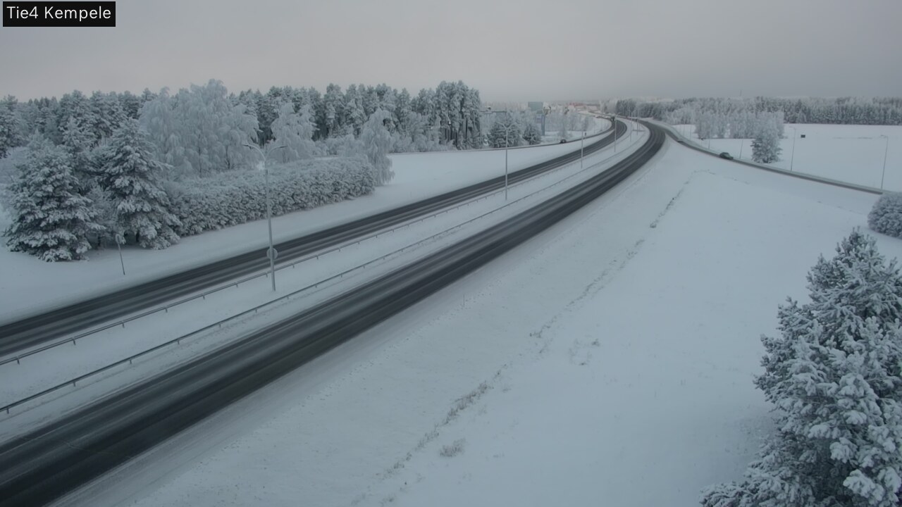 Kelikamerat Kuva Tie 4 Kempele, Zeppelin, Kempele, Pohjois-Pohjanmaa