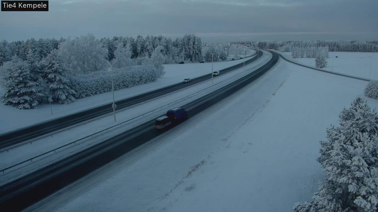 Kelikamerat Kuva Tie 4 Kempele, Zeppelin, Kempele, Pohjois-Pohjanmaa