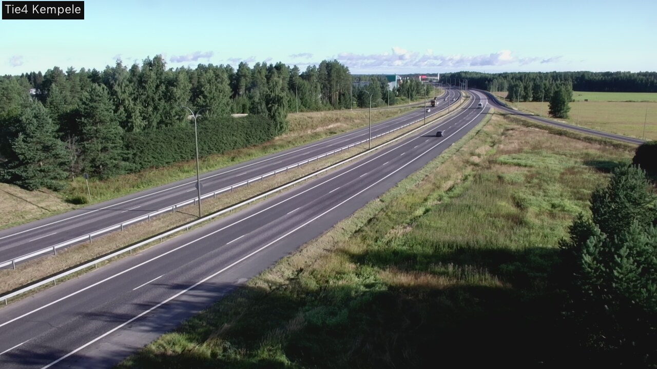 Weather Camera Image Road 4 Kempele, Zeppelin, Kempele, Pohjois-Pohjanmaa