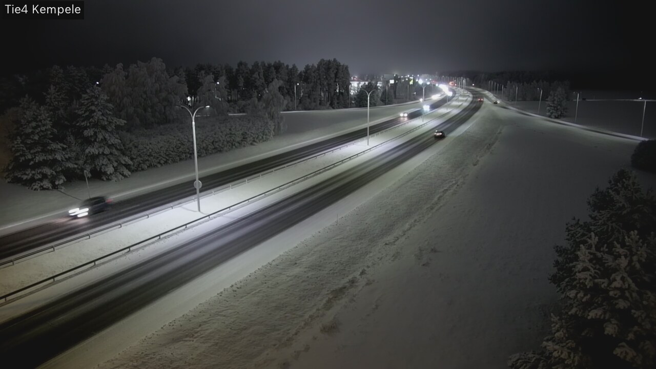 Weather Camera Image Road 4 Kempele, Zeppelin, Kempele, Pohjois-Pohjanmaa