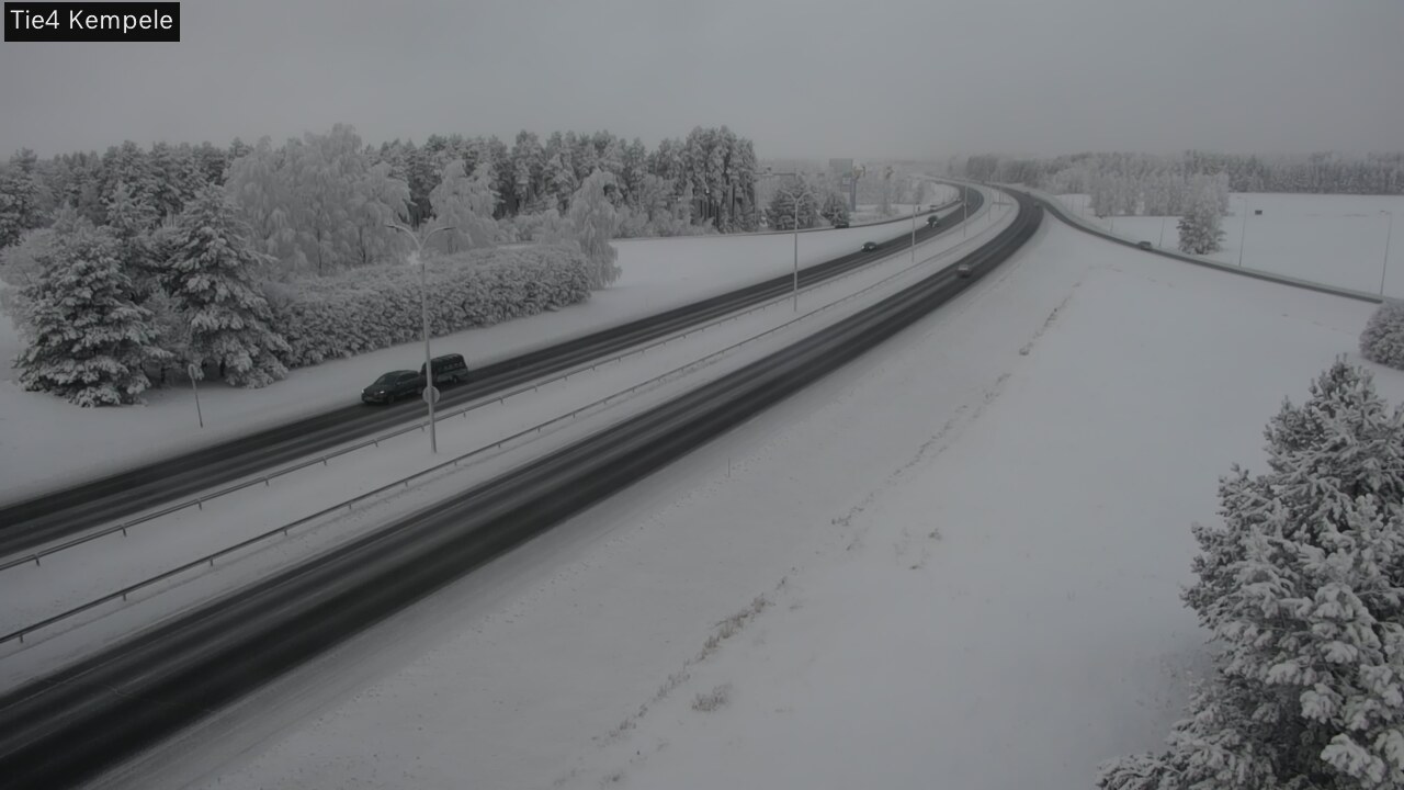 Weather Camera Image Road 4 Kempele, Zeppelin, Kempele, Pohjois-Pohjanmaa