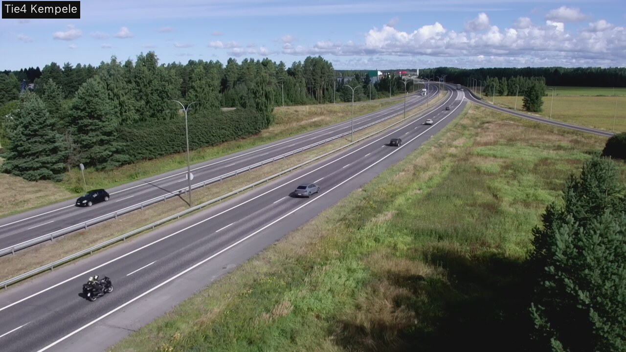 Weather Camera Image Road 4 Kempele, Zeppelin, Kempele, Pohjois-Pohjanmaa