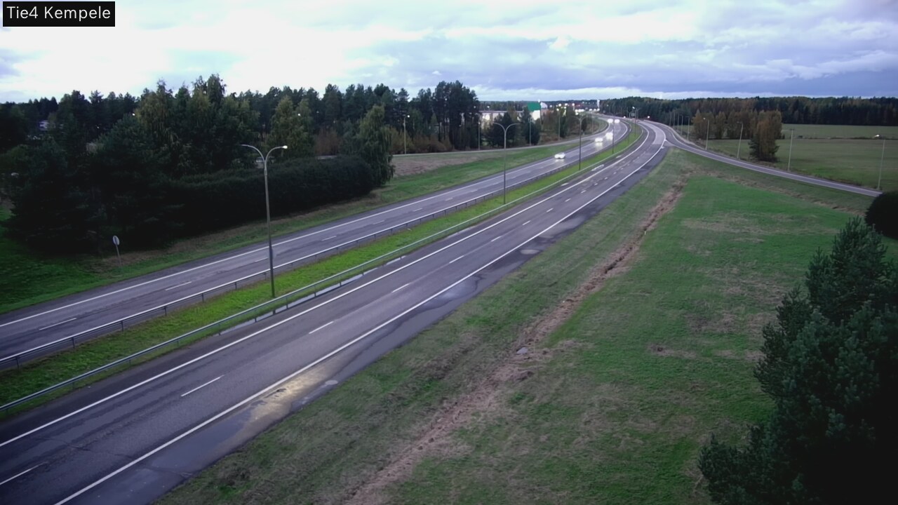 Kelikamerat Kuva Tie 4 Kempele, Zeppelin, Kempele, Pohjois-Pohjanmaa