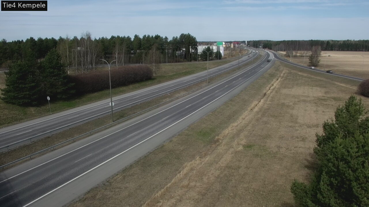 Weather Camera Image Road 4 Kempele, Zeppelin, Kempele, Pohjois-Pohjanmaa