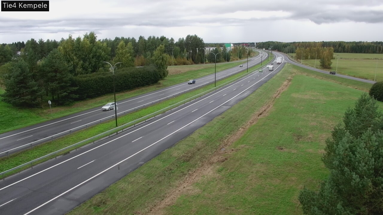 Kelikamerat Kuva Tie 4 Kempele, Zeppelin, Kempele, Pohjois-Pohjanmaa