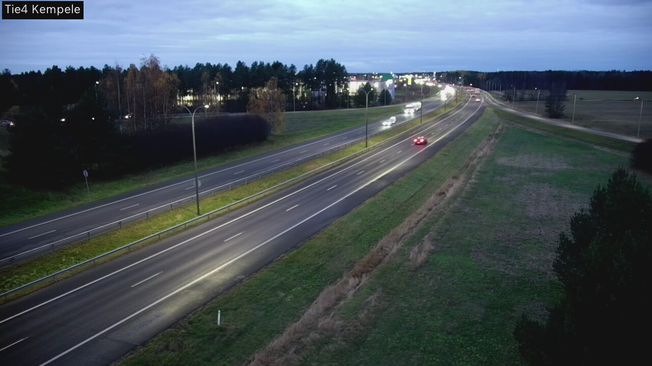 Kelikamerat Kuva Tie 4 Kempele, Zeppelin, Kempele, Pohjois-Pohjanmaa