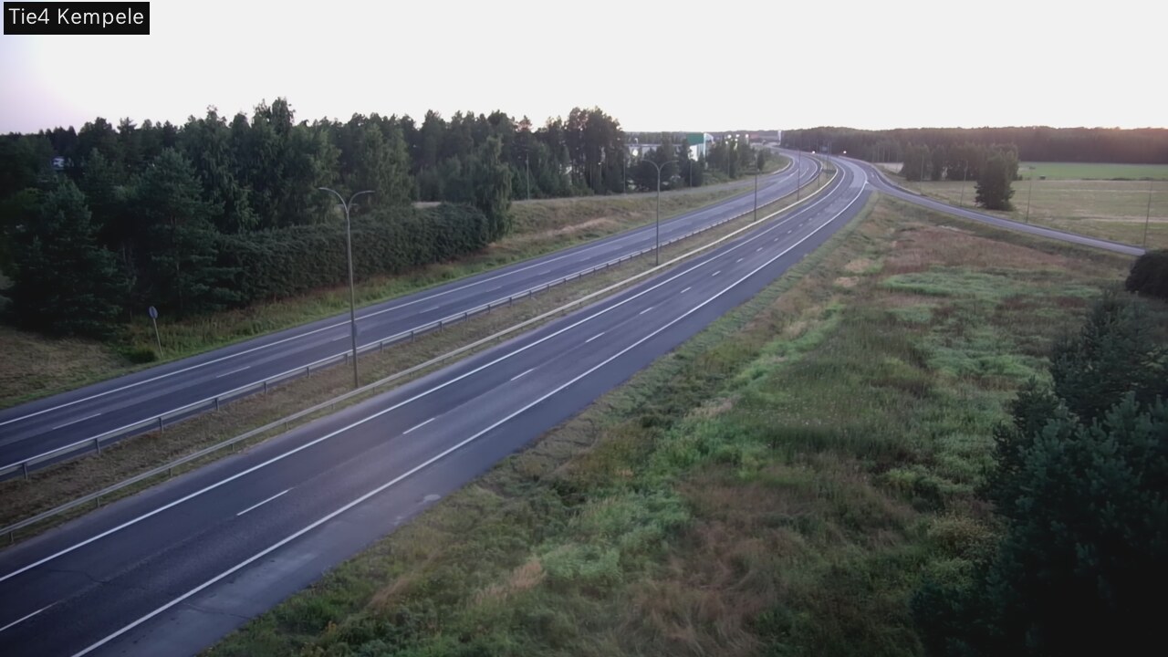 Kelikamerat Kuva Tie 4 Kempele, Zeppelin, Kempele, Pohjois-Pohjanmaa