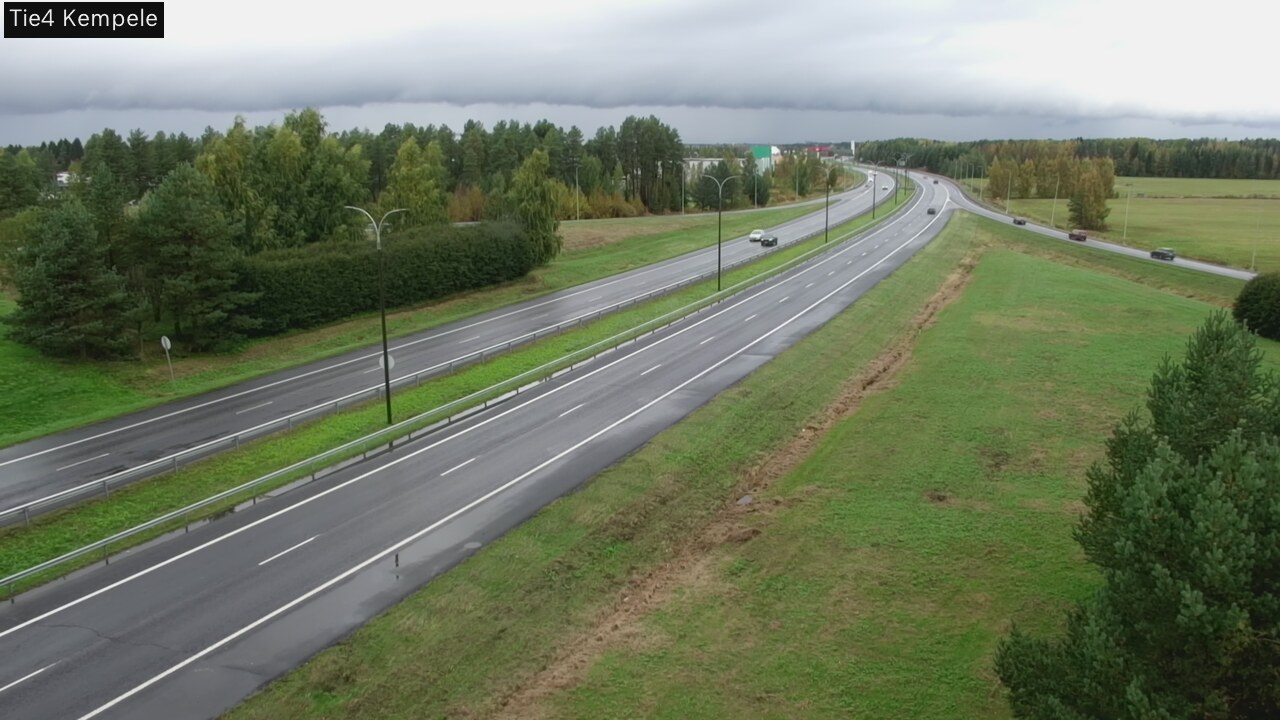 Kelikamerat Kuva Tie 4 Kempele, Zeppelin, Kempele, Pohjois-Pohjanmaa