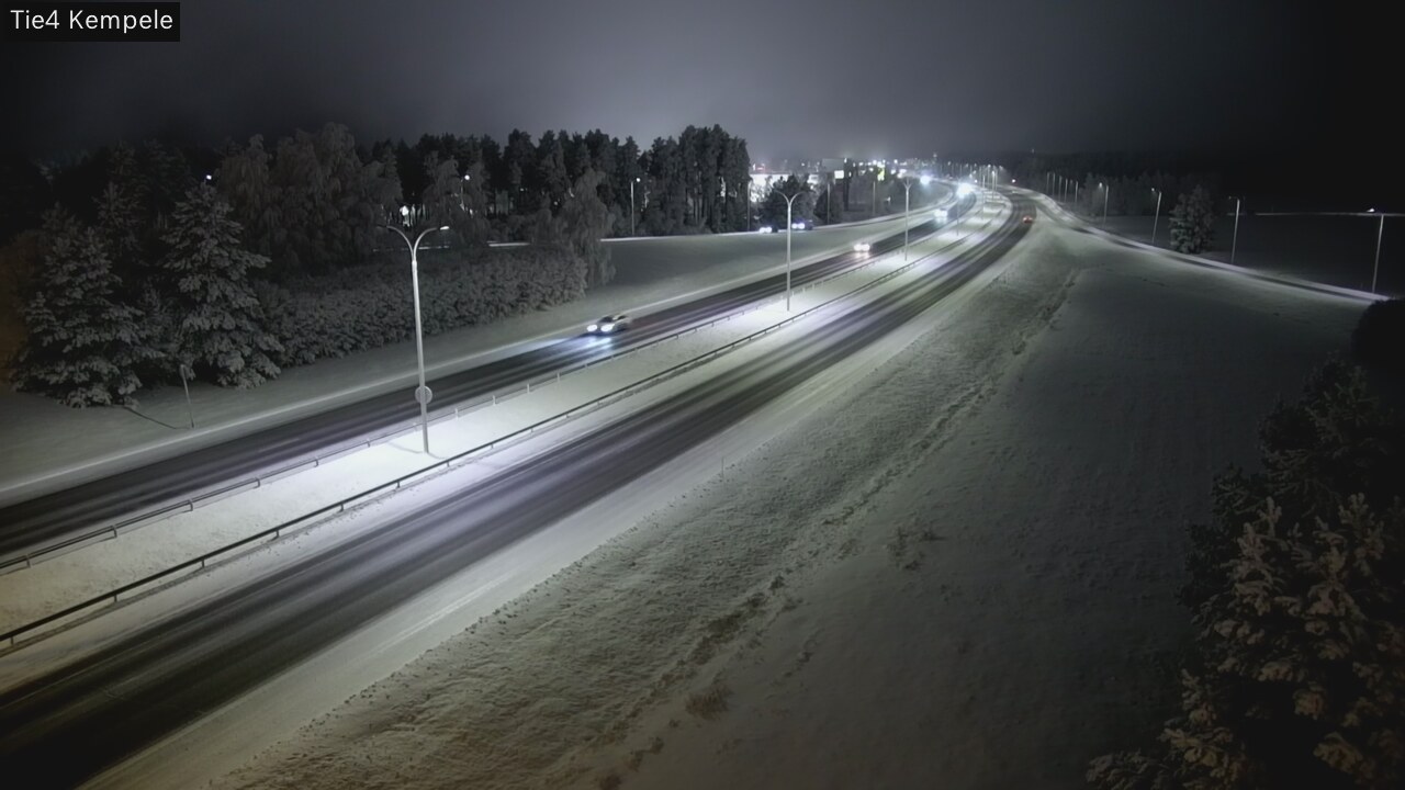 Kelikamerat Kuva Tie 4 Kempele, Zeppelin, Kempele, Pohjois-Pohjanmaa