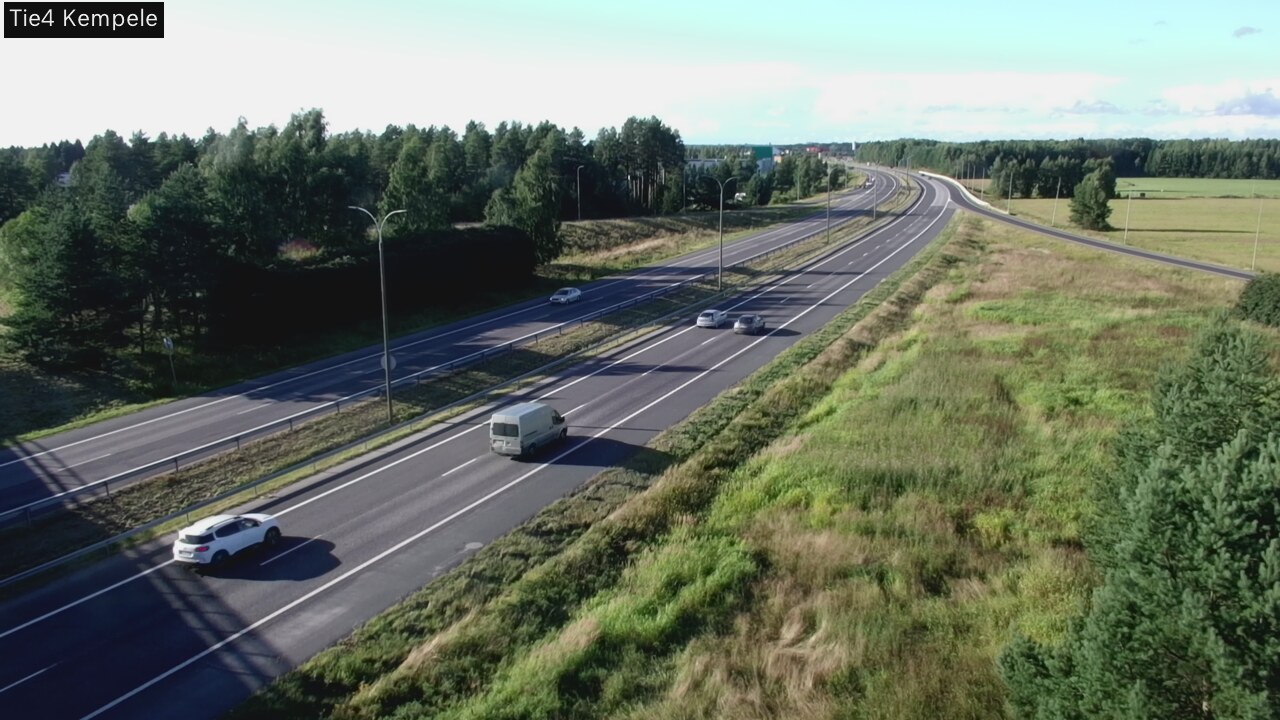 Kelikamerat Kuva Tie 4 Kempele, Zeppelin, Kempele, Pohjois-Pohjanmaa