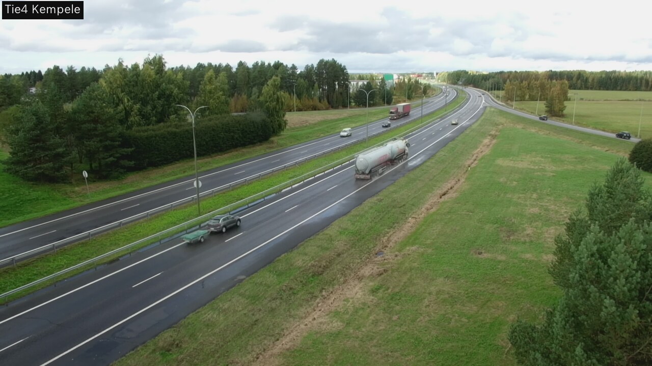 Kelikamerat Kuva Tie 4 Kempele, Zeppelin, Kempele, Pohjois-Pohjanmaa