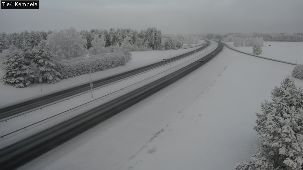 Weather Camera Image Road 4 Kempele, Zeppelin, Kempele, Pohjois-Pohjanmaa