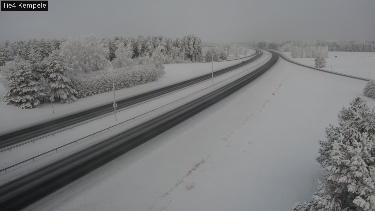 Kelikamerat Kuva Tie 4 Kempele, Zeppelin, Kempele, Pohjois-Pohjanmaa