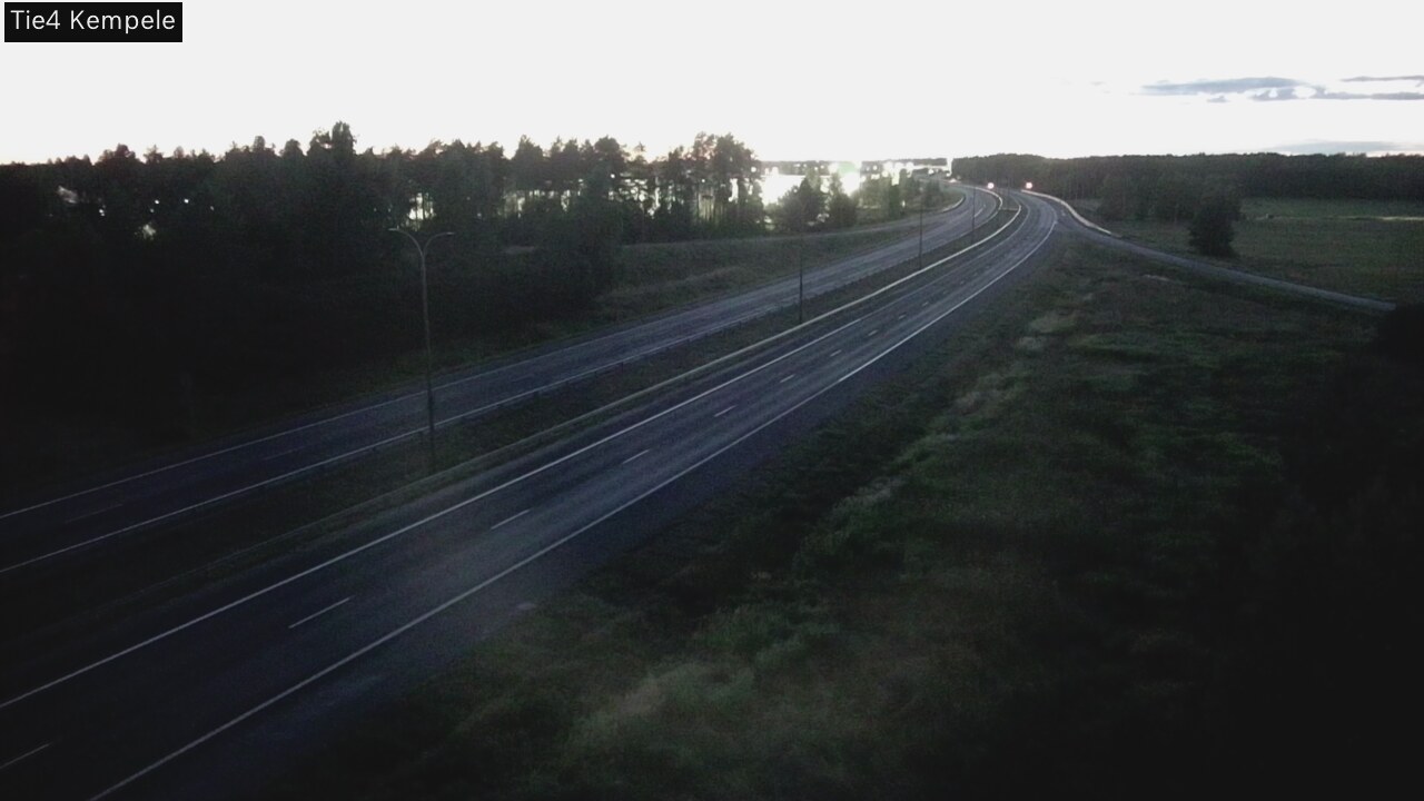 Kelikamerat Kuva Tie 4 Kempele, Zeppelin, Kempele, Pohjois-Pohjanmaa