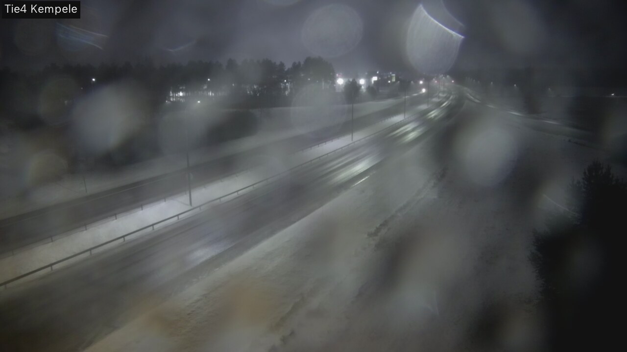 Weather Camera Image Väg 4 Kempele, Zeppelin, Kempele, Pohjois-Pohjanmaa