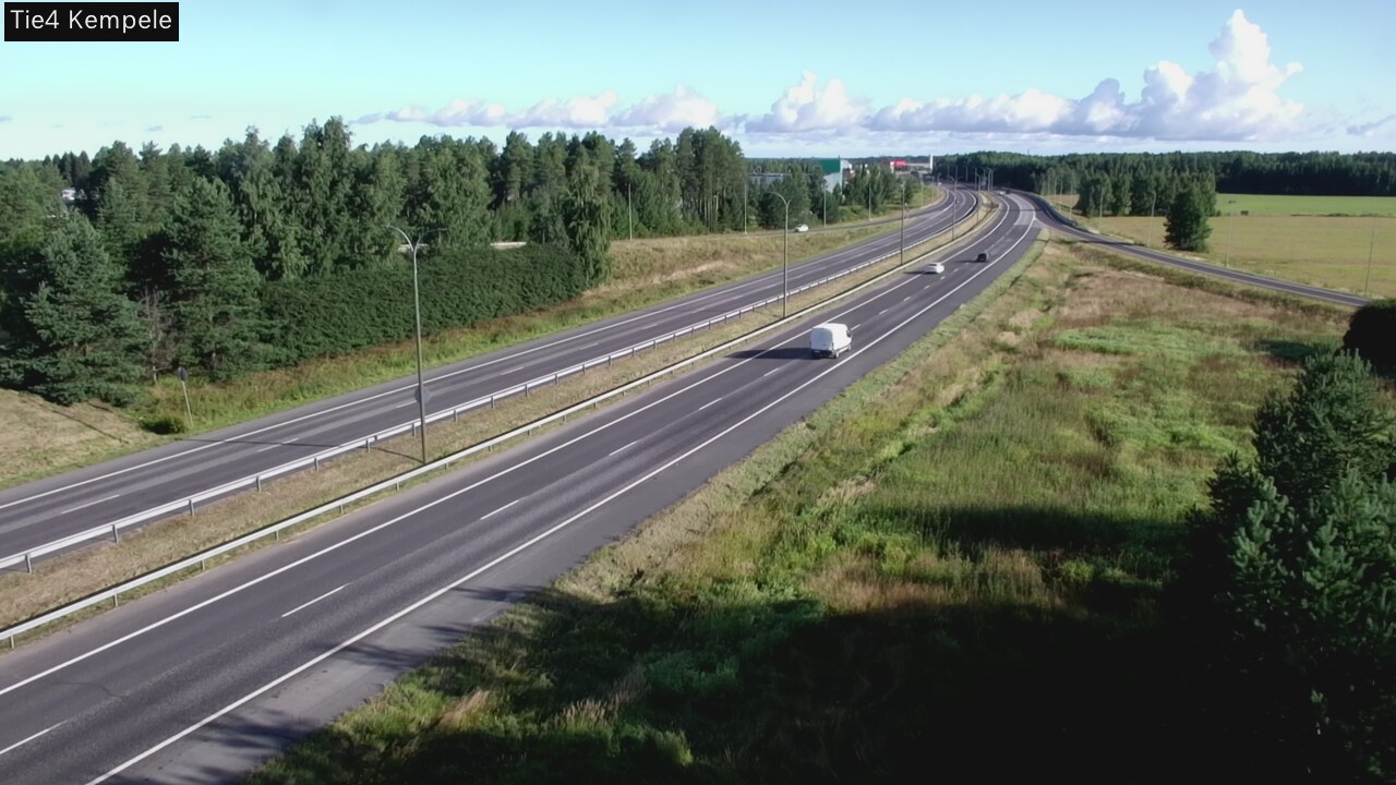 Weather Camera Image Road 4 Kempele, Zeppelin, Kempele, Pohjois-Pohjanmaa