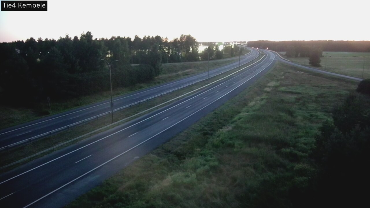 Kelikamerat Kuva Tie 4 Kempele, Zeppelin, Kempele, Pohjois-Pohjanmaa