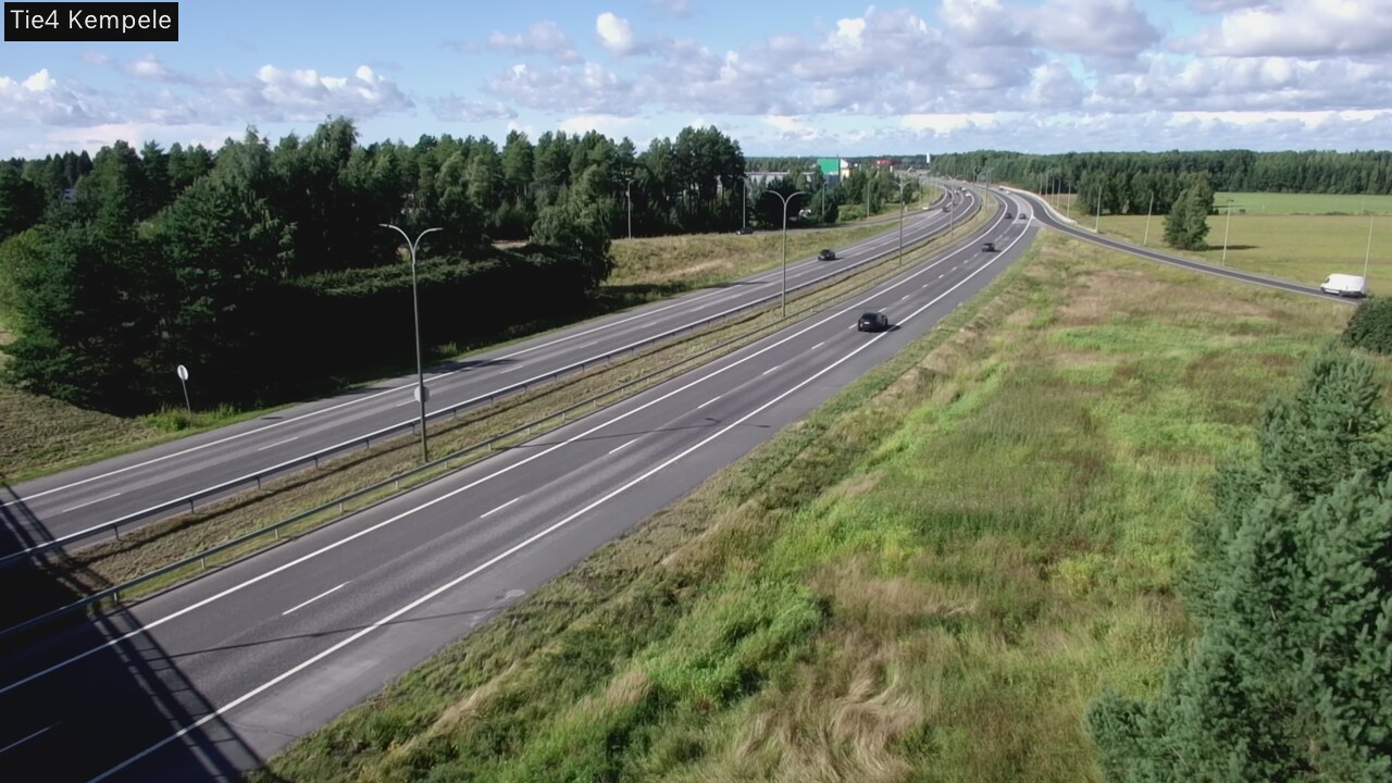 Kelikamerat Kuva Tie 4 Kempele, Zeppelin, Kempele, Pohjois-Pohjanmaa