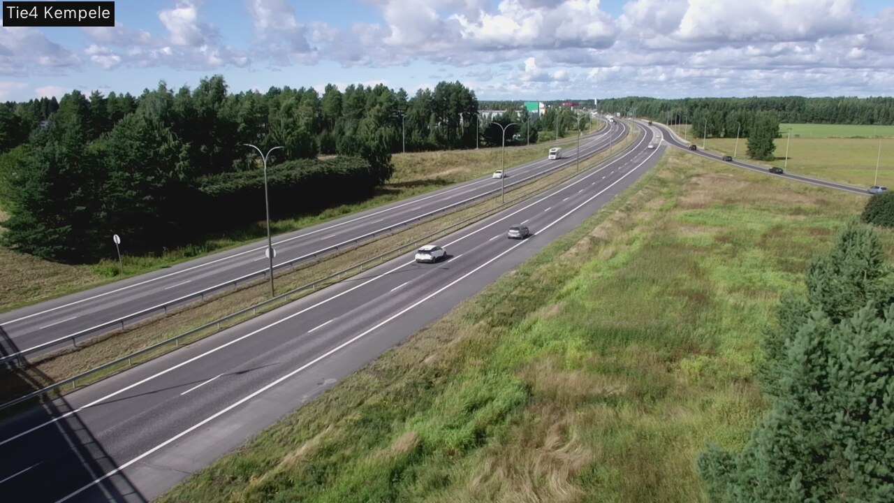 Kelikamerat Kuva Tie 4 Kempele, Zeppelin, Kempele, Pohjois-Pohjanmaa