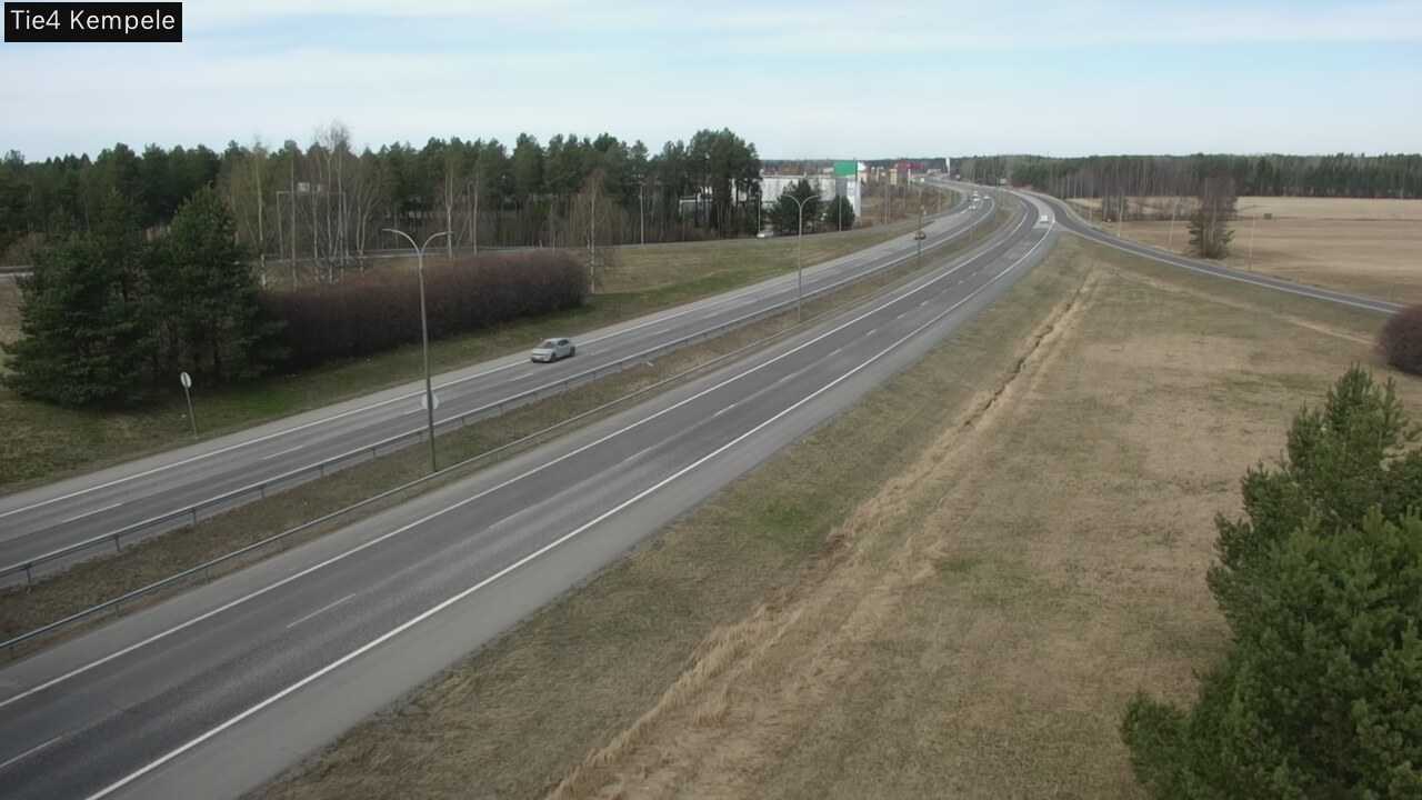 Weather Camera Image Road 4 Kempele, Zeppelin, Kempele, Pohjois-Pohjanmaa