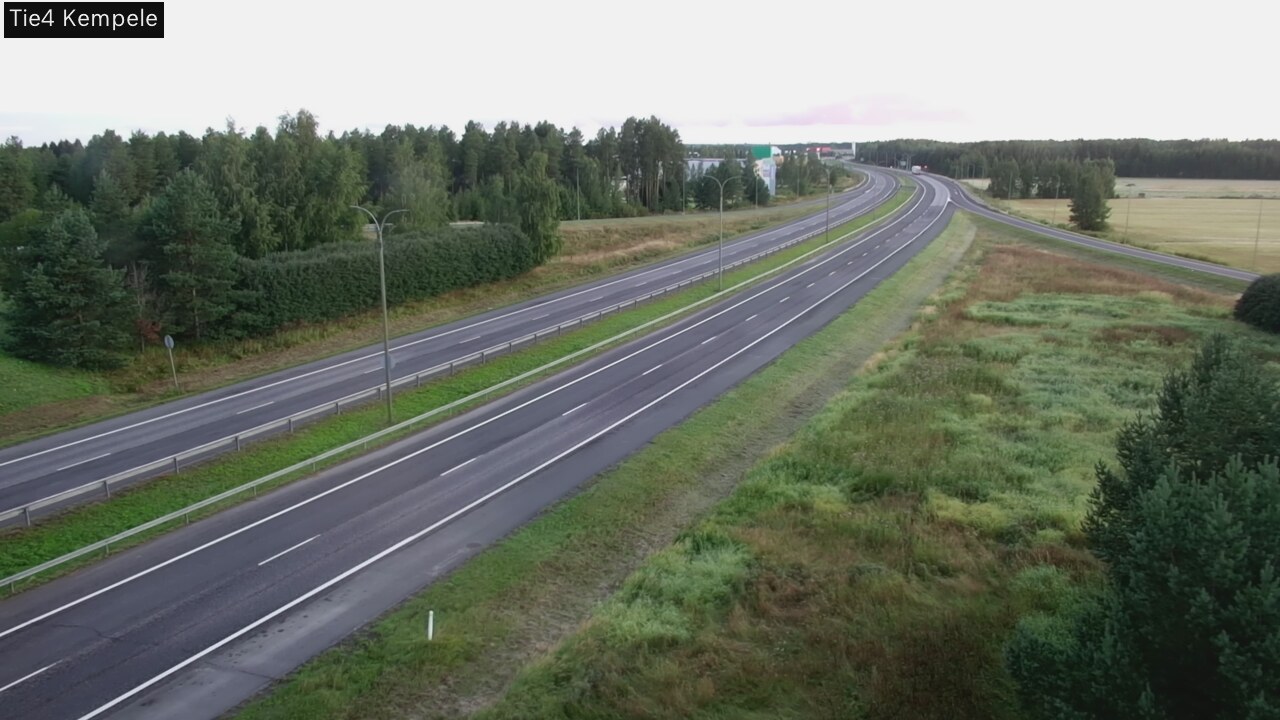 Kelikamerat Kuva Tie 4 Kempele, Zeppelin, Kempele, Pohjois-Pohjanmaa