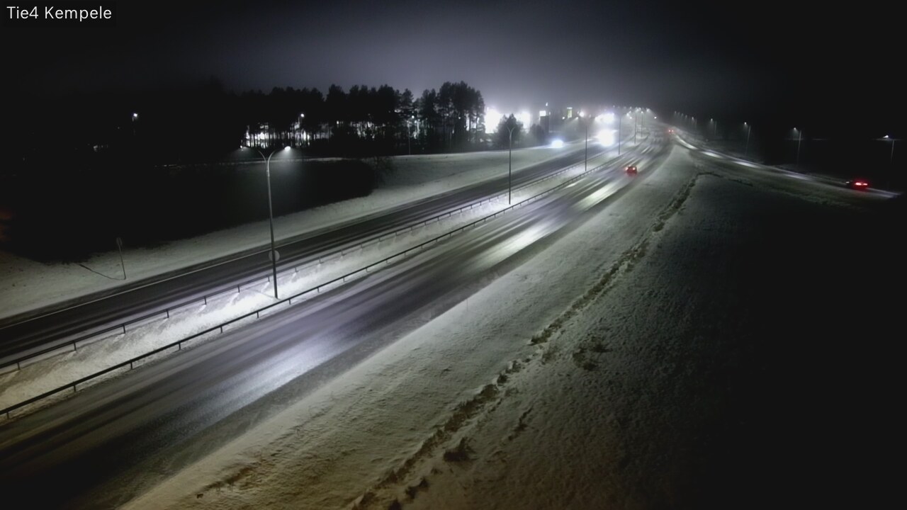 Weather Camera Image Väg 4 Kempele, Zeppelin, Kempele, Pohjois-Pohjanmaa