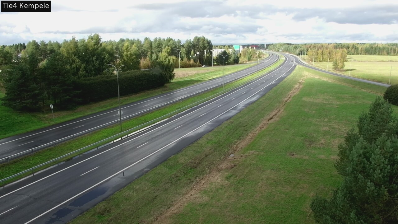 Kelikamerat Kuva Tie 4 Kempele, Zeppelin, Kempele, Pohjois-Pohjanmaa