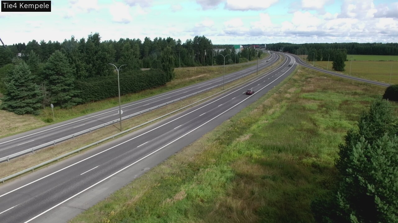 Weather Camera Image Road 4 Kempele, Zeppelin, Kempele, Pohjois-Pohjanmaa