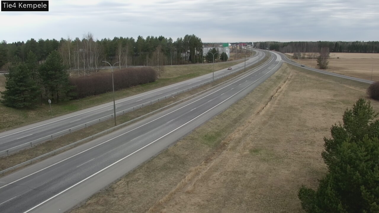 Weather Camera Image Road 4 Kempele, Zeppelin, Kempele, Pohjois-Pohjanmaa