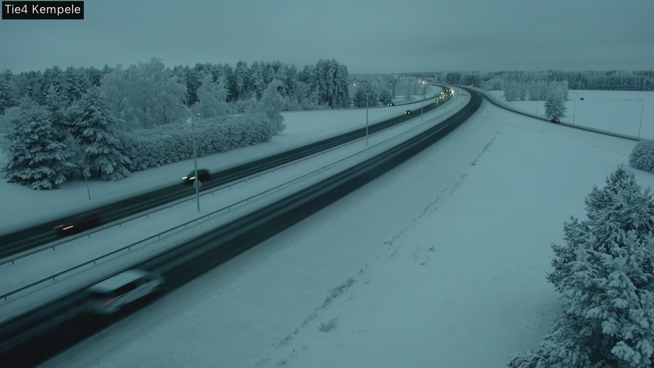 Weather Camera Image Road 4 Kempele, Zeppelin, Kempele, Pohjois-Pohjanmaa