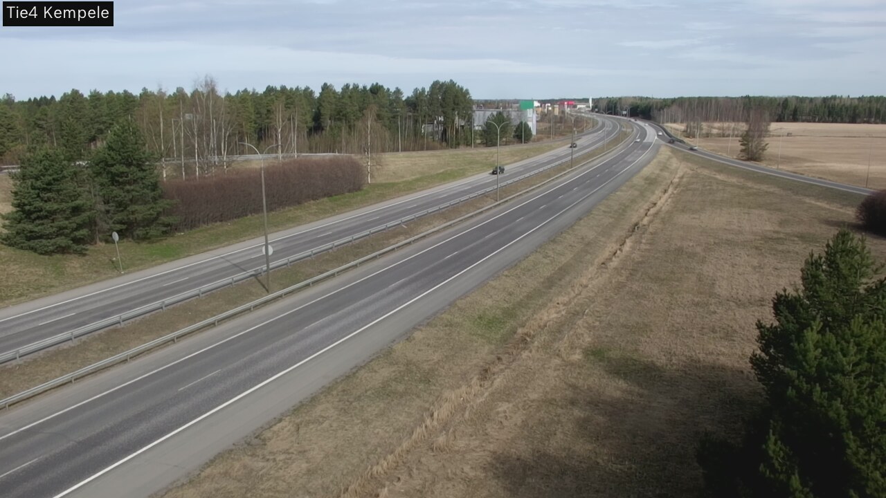 Weather Camera Image Road 4 Kempele, Zeppelin, Kempele, Pohjois-Pohjanmaa