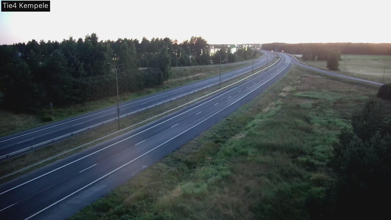 Kelikamerat Kuva Tie 4 Kempele, Zeppelin, Kempele, Pohjois-Pohjanmaa