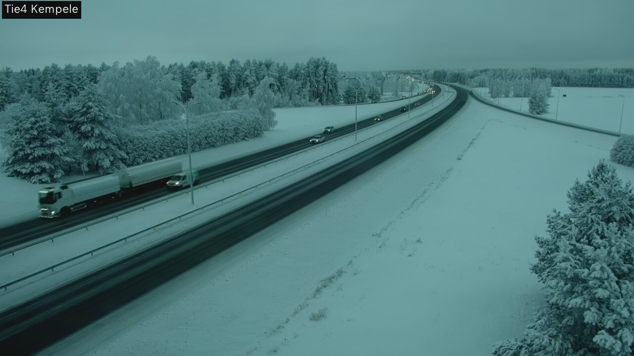 Weather Camera Image Road 4 Kempele, Zeppelin, Kempele, Pohjois-Pohjanmaa