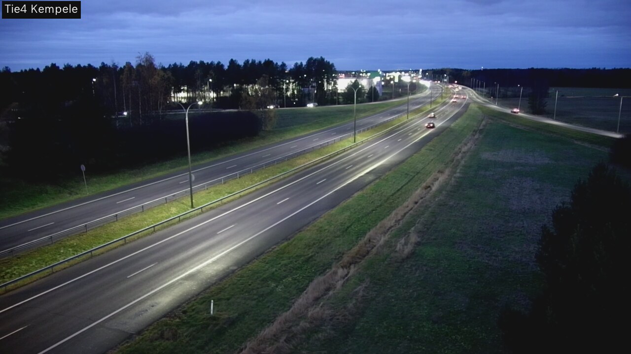 Kelikamerat Kuva Tie 4 Kempele, Zeppelin, Kempele, Pohjois-Pohjanmaa