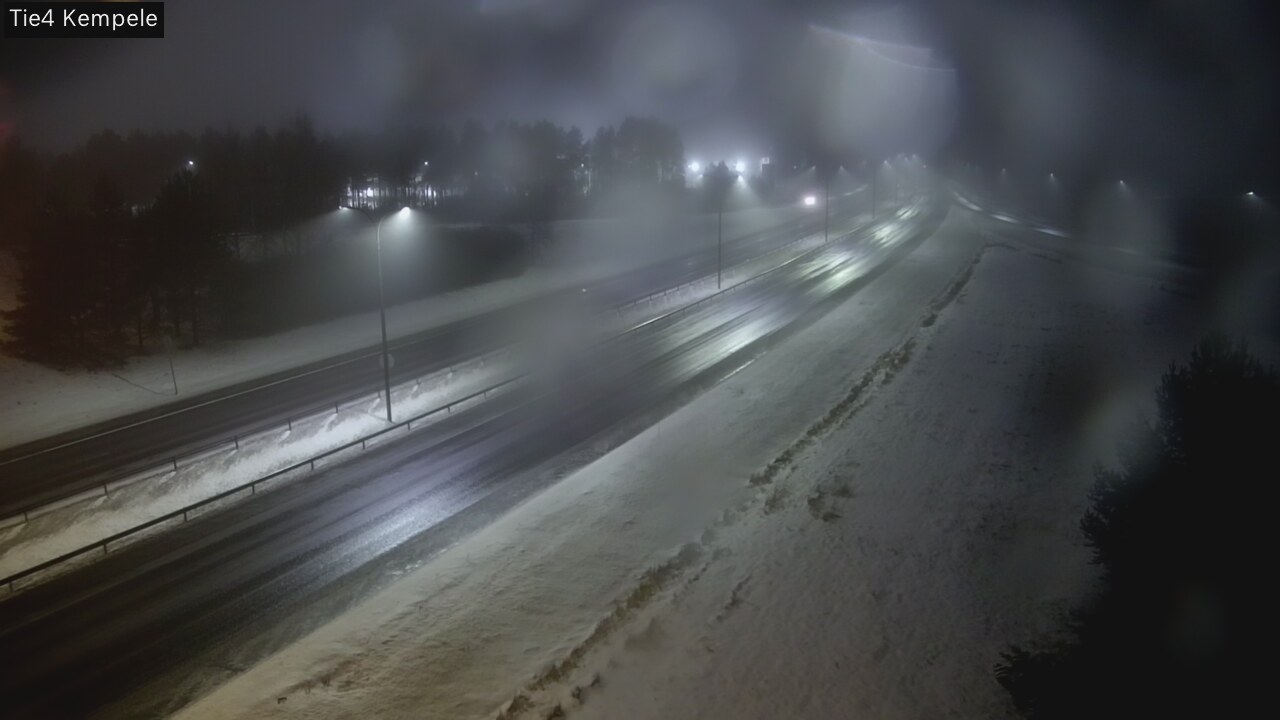 Weather Camera Image Väg 4 Kempele, Zeppelin, Kempele, Pohjois-Pohjanmaa