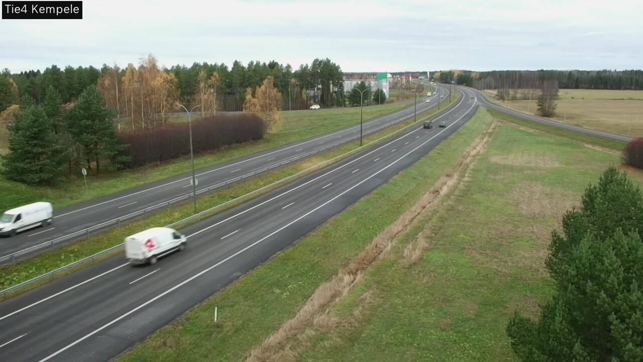 Kelikamerat Kuva Tie 4 Kempele, Zeppelin, Kempele, Pohjois-Pohjanmaa