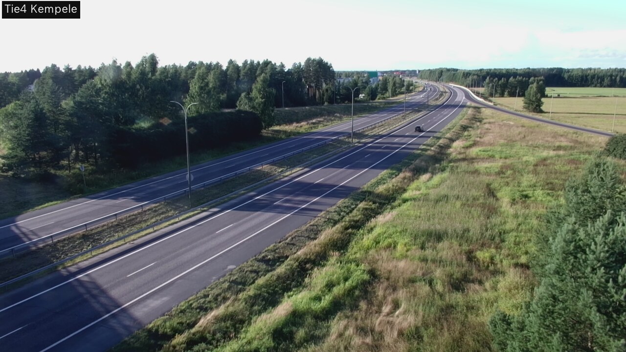 Kelikamerat Kuva Tie 4 Kempele, Zeppelin, Kempele, Pohjois-Pohjanmaa