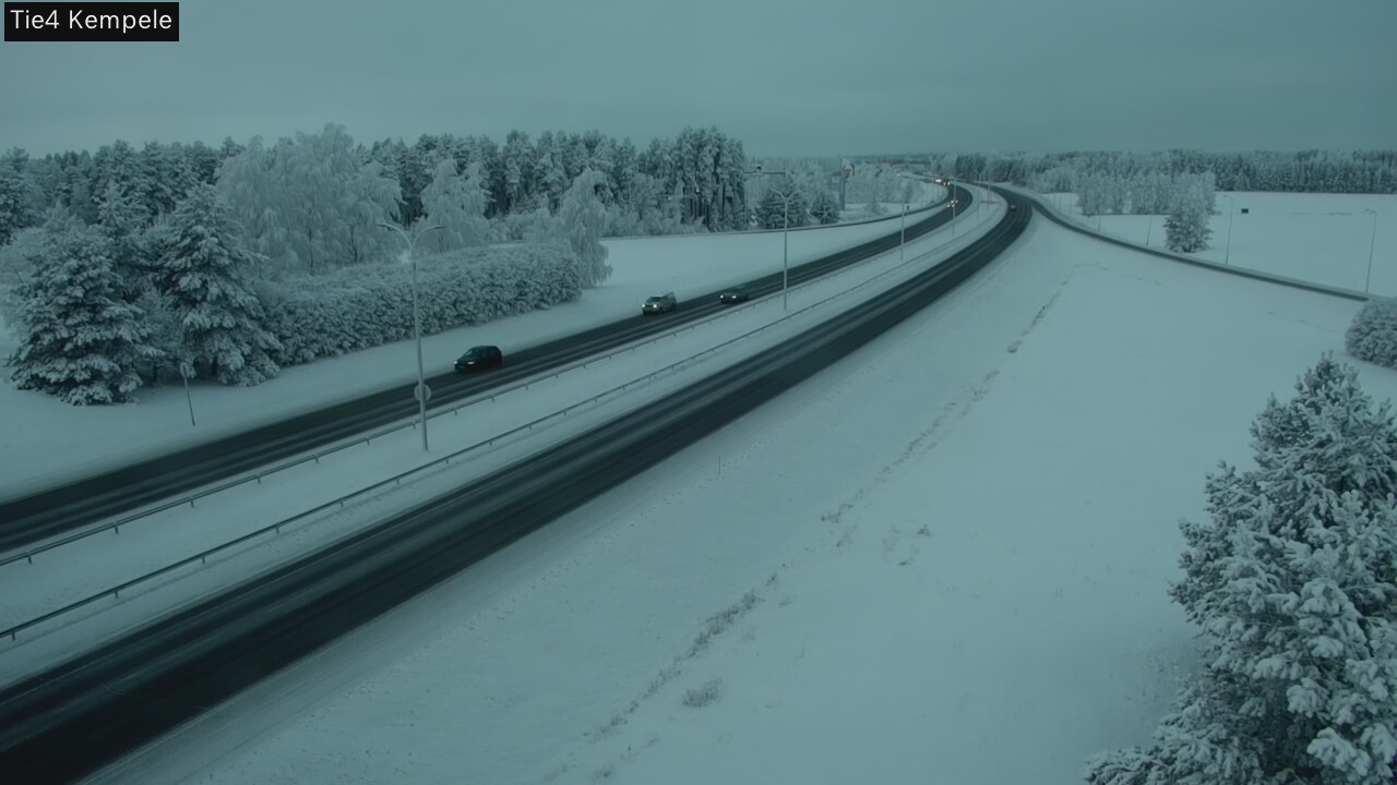 Weather Camera Image Road 4 Kempele, Zeppelin, Kempele, Pohjois-Pohjanmaa