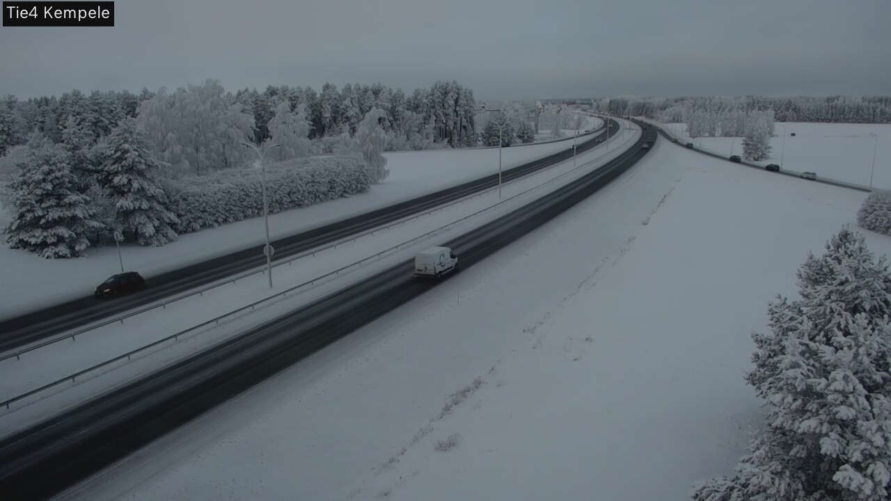 Weather Camera Image Road 4 Kempele, Zeppelin, Kempele, Pohjois-Pohjanmaa